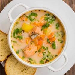 Норвежская уха из Форели
